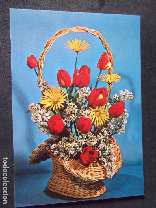 Postales: FLORES-DF1-NO ESCRITA-FLOWERS-FLEURS-FIORI..