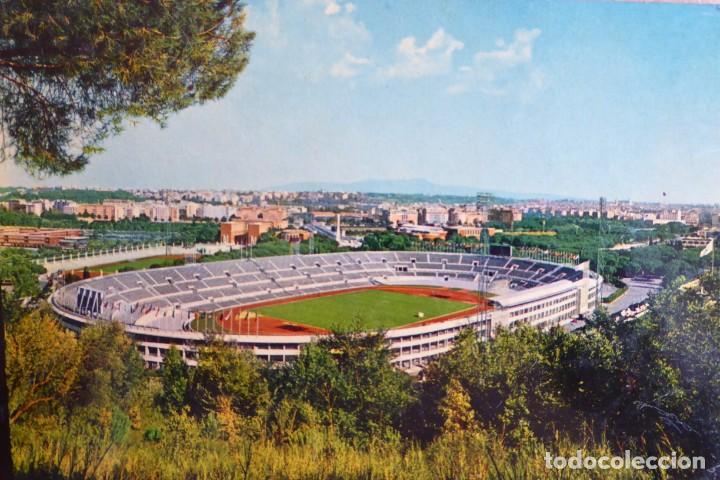 Postales: POSTAL ROMA, ESTADIO OLIMPICO. NO CIRCULADA - Foto 1