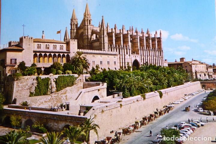 Postales: POSTAL PALMA DE MALLORCA, LA CATEDRAL. NO CIRCULADA - Foto 1