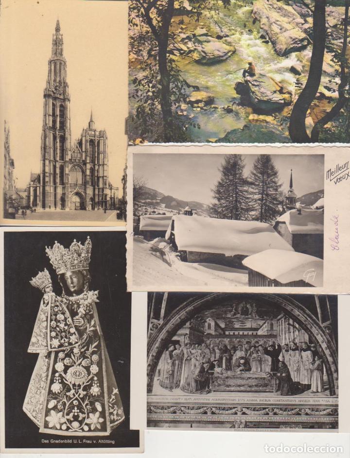 Cartoline: Lote de 5 Postales Europeas