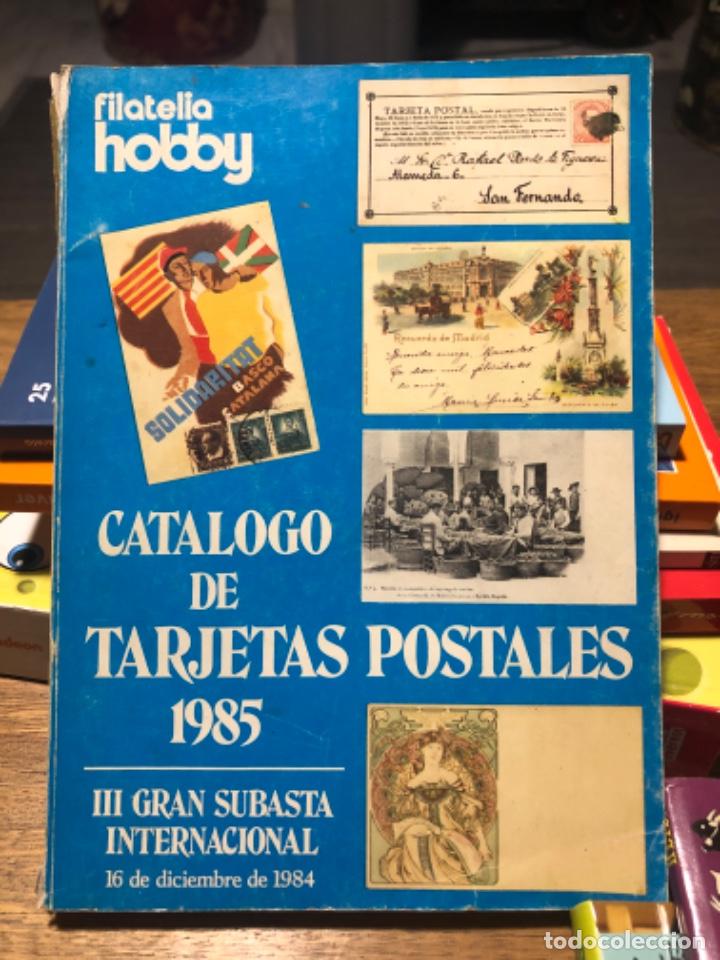 Postales: Cat&aacute;logo tarjetas postales de 1985 - Foto 1