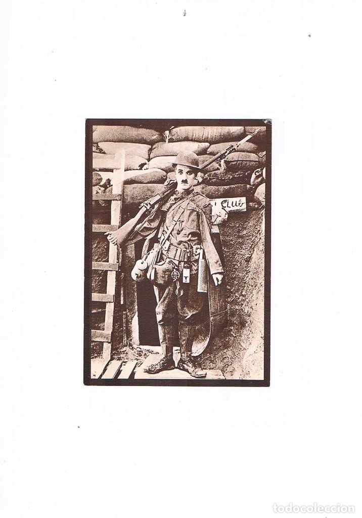 Postales: POSTAL CHARLES CHAPLIN SOLDADO SIN CIRCULAR - Foto 1