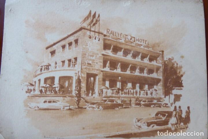 Postales: POSTAL HOTEL RALLYE. FIGUERAS. NO CIRCULADA - Foto 1