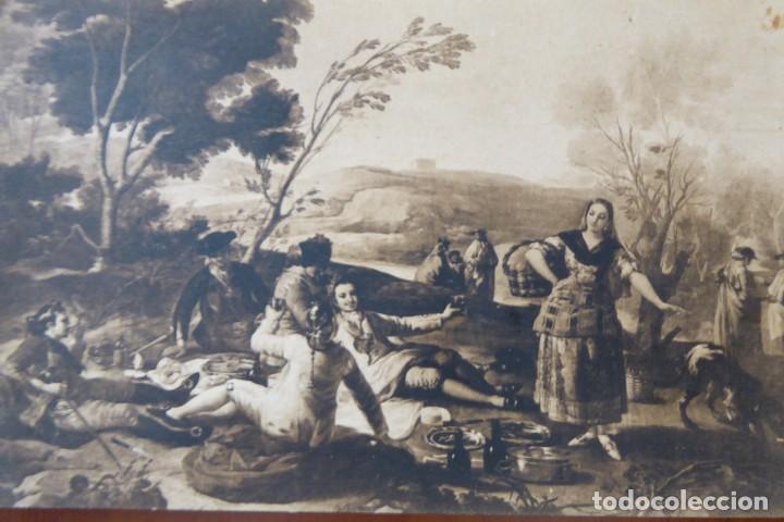 Postales: POSTAL MERIENDA A ORILLAS DEL MANZANARES. GOYA. MUSEO DEL PRADO. NO CIRCULADA