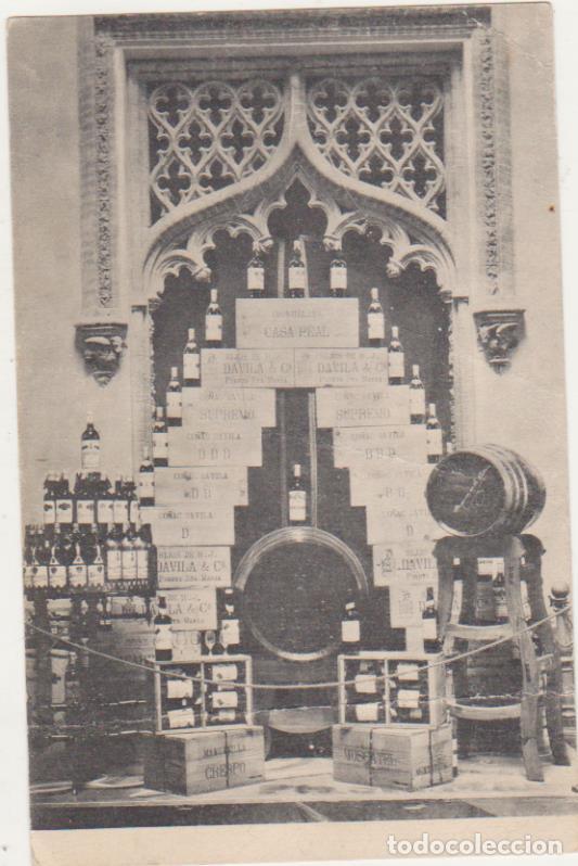 Postcards: Postal. Publicidad de Hijos de D&aacute;vila & Ca. Puerto de Santa mar&iacute;a