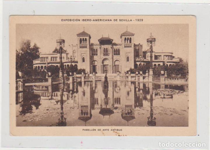 Postcards: Sevilla.- pabell&oacute;n de arte antiguo. Exposici&oacute;n Ibero-Americana 1929