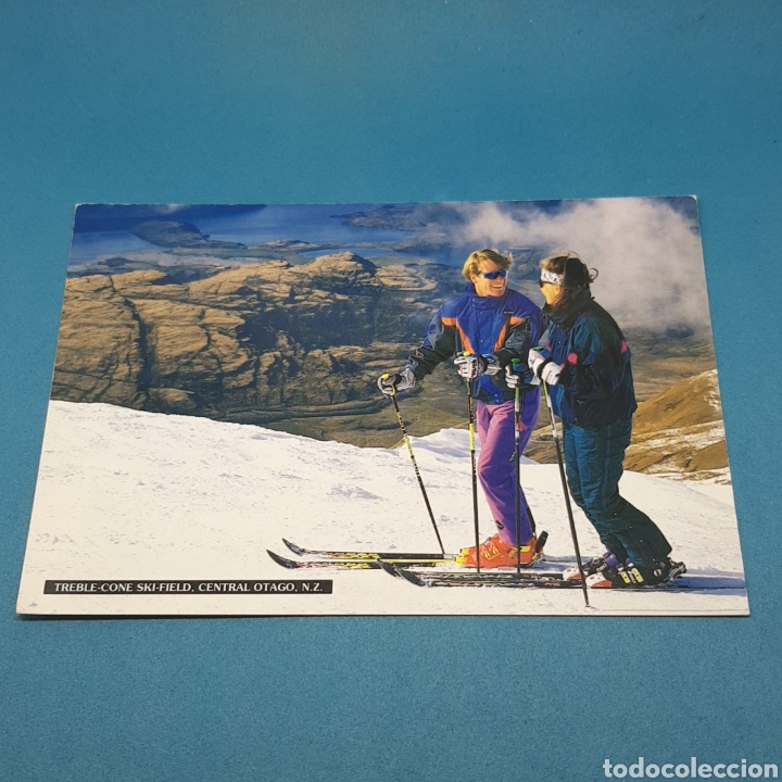 Postales: (IBC.9) TARJETA POSTAL NO CIRCULADA - N&deg;P3801 TREBLE-CONE SKI-FIELD. CENTRAL OTAGO. NEW ZEALAND
