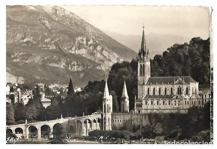 Postales: LOURDES -LA BASILIQUE - - Foto 1