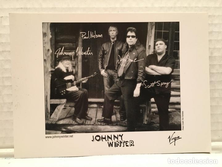 Postales: POSTAL JOHNNY WINTER GIRA 2005 - Foto 1
