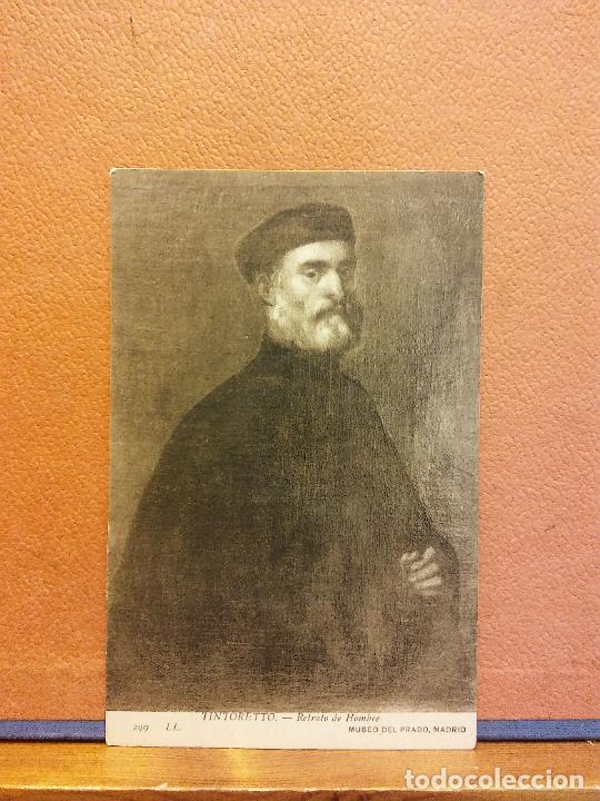 Postkarten: ARTE. PORTRAIT D'HOMME. BONITA POSTAL. CIRCULADA