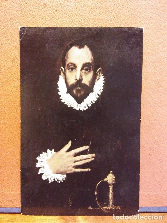 Postales: MUSEO DEL PRADO. EL CABALLERO DE LA MANO AL PECHO. BONITA POSTAL. CIRCULADA