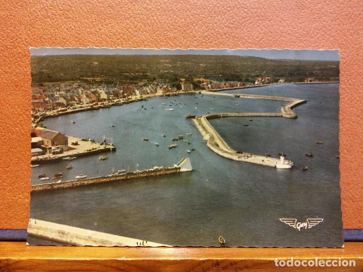 Postkarten: SAINT VAAST LA HOUGUE. MANCHE. LA FRANCE VUE DU CIEL. BONITA POSTAL. CIRCULADO