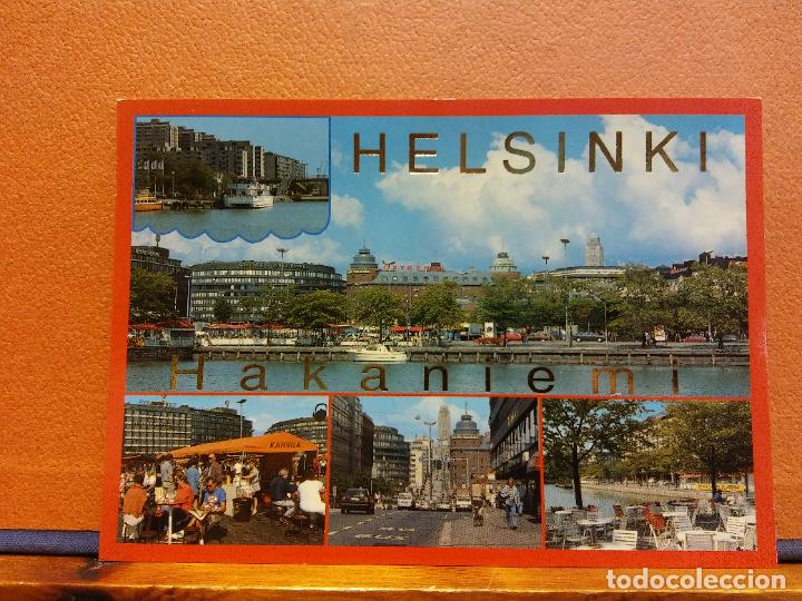 Postkarten: HELSINKI-HELSINGFORS. SUOMI FINLAND. BONITA POSTAL. SIN USAR