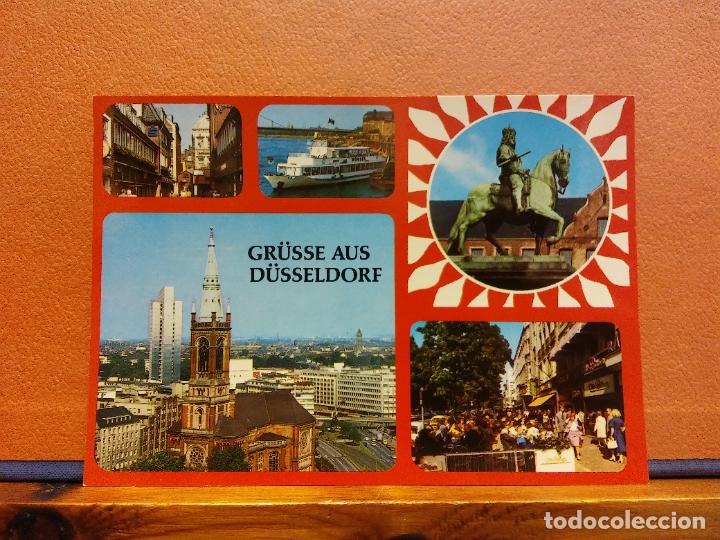 Postkarten: GR&Uuml;SSE AUS D&Uuml;SSELDORF. BONITA POSTAL. SIN USAR