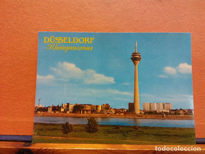 Postkarten: D&Uuml;SSELDORF. LANDTAG UND RHEITURM. BONITA POSTAL. SIN USAR