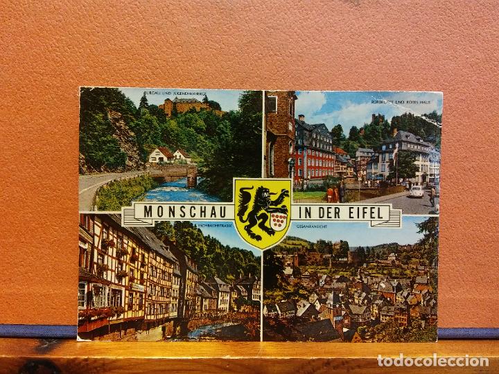 Postais: MONSCHAU IN DER EIFEL. BONITA POSTAL. CIRCULADA