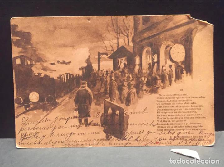 Postales: POSTAL EL TREN EXPRESO - Foto 1