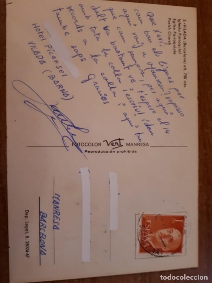 Postales: Postal Vilada (Barcelona) - Foto 2