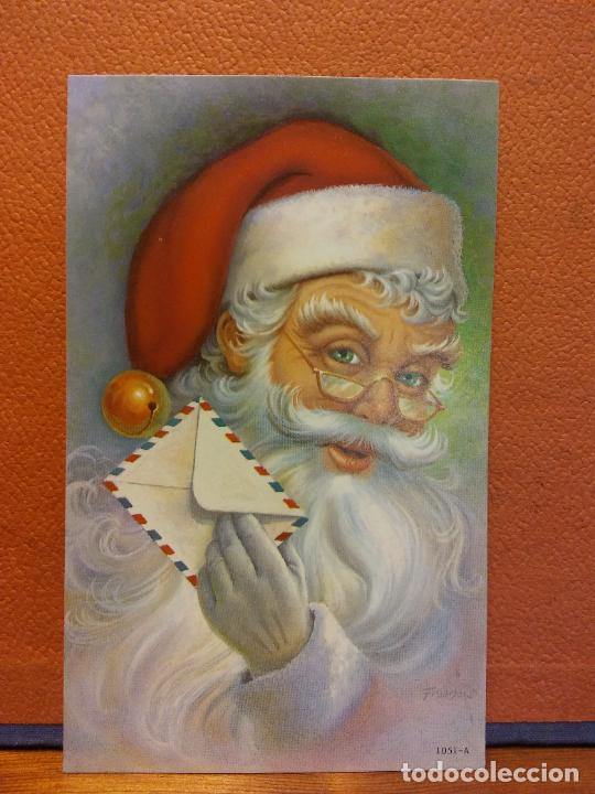 Postales: PAPA NOEL. UNA HOJA. SIN USAR. BONITA POSTAL