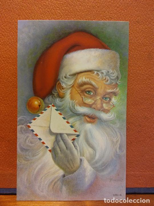 Postales: PAPA NOEL. UNA HOJA. SIN USAR. BONITA POSTAL