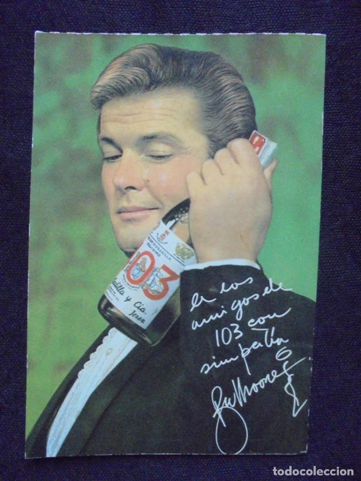 Postales: Postal vintage Roger Moore Brandy 103 - Foto 1