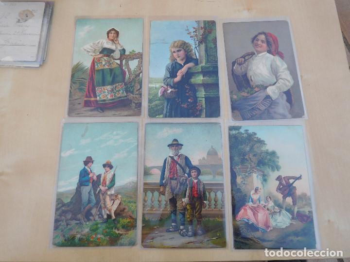 Postales: Lote de 6 postales Stengel & Co. Dresden - Foto 1