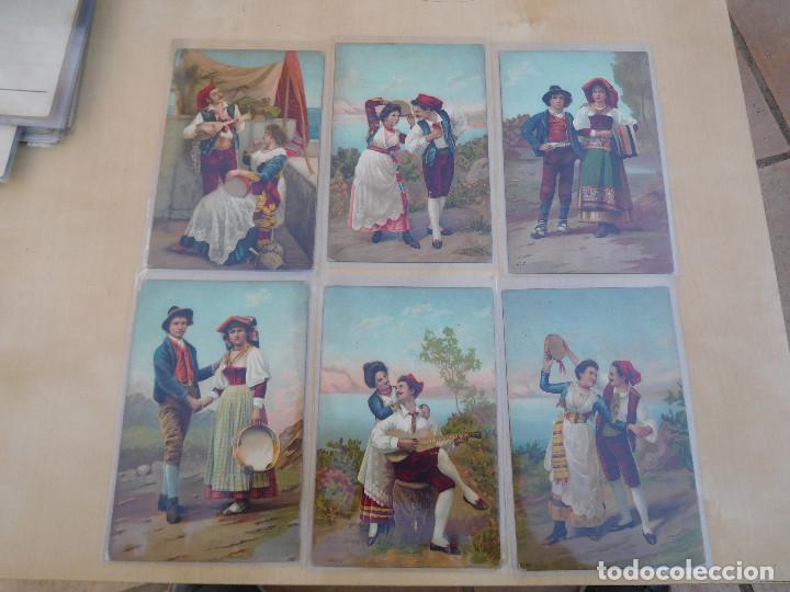 Postales: Lote de 6 postales Stengel & Co. Dresden - Foto 1