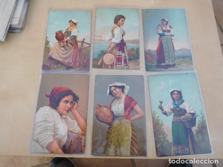 Postales: Lote de 6 postales Stengel & Co. Dresden - Foto 1