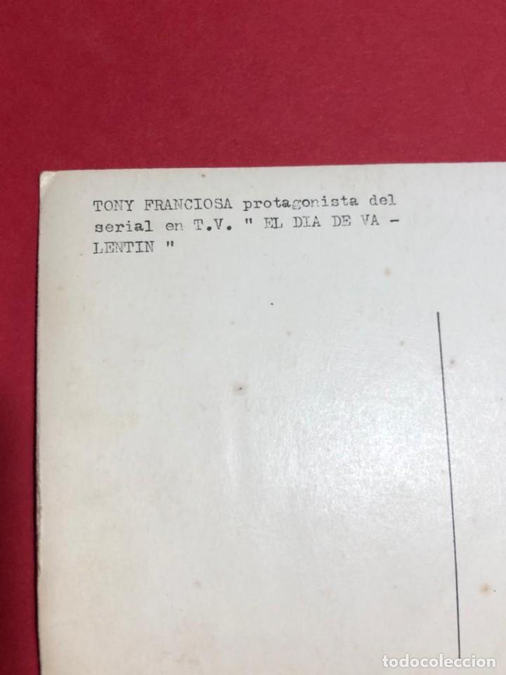 Postales: Postal Tony Franciosa - Foto 3