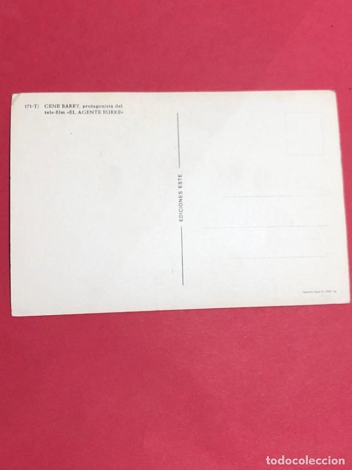 Postales: Postal Gene Barry - Foto 2