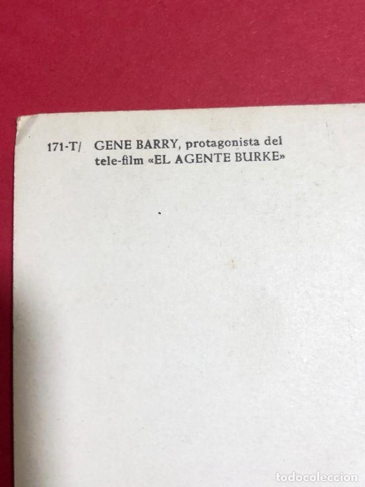 Postales: Postal Gene Barry - Foto 3