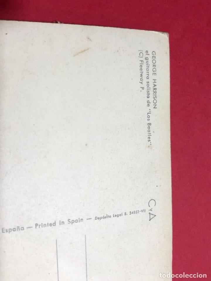 Postales: Postal George Harrison - Foto 3