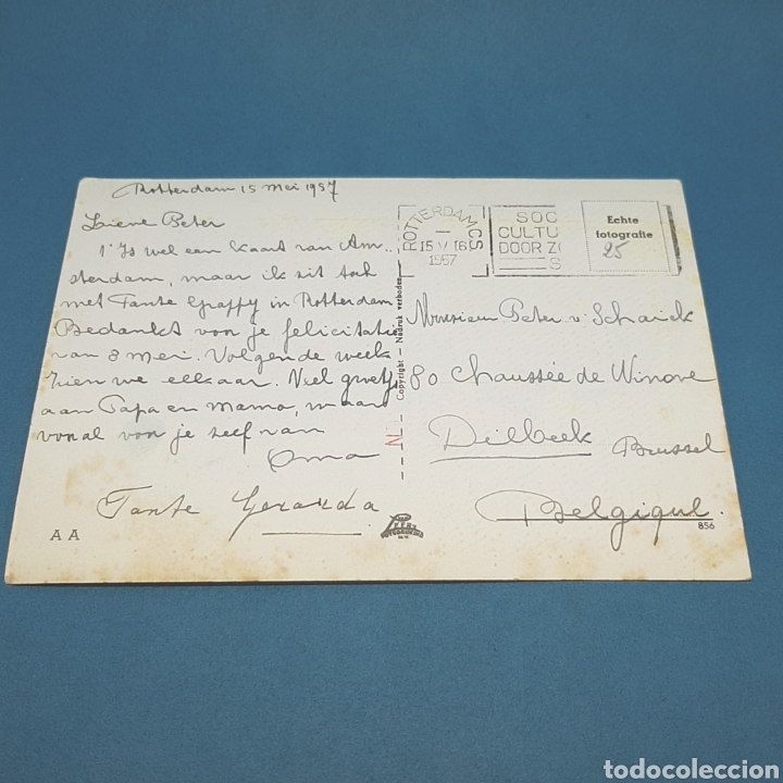 Postales: (MBO.3) TARJETA POSTAL CIRCULADA. AMSTERDAM - Foto 2