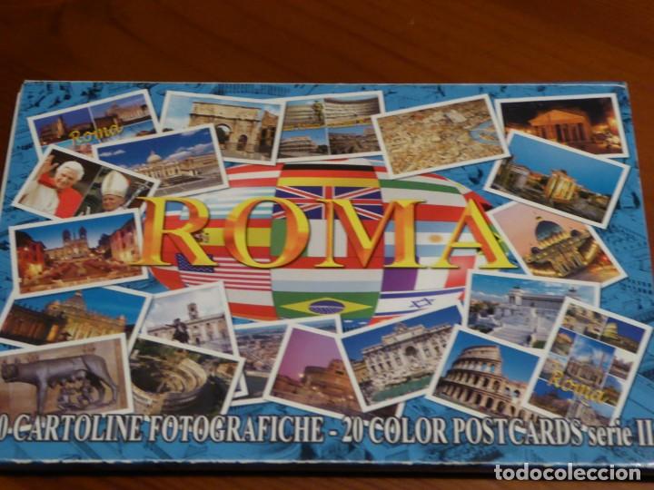 Postales: 20 Postales Roma. No Circuladas - Foto 1