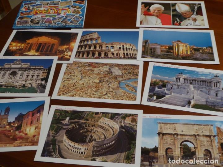 Postales: 20 Postales Roma. No Circuladas - Foto 2