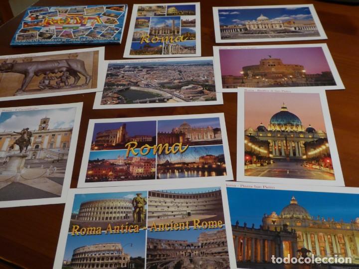 Postales: 20 Postales Roma. No Circuladas - Foto 3