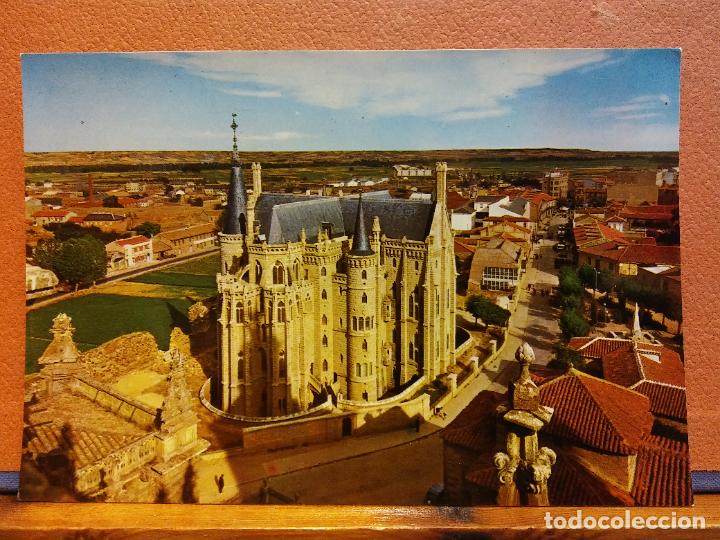 Postales: ASTORGA. PALACIO EPISCOPAL. BONITA POSTAL. SIN USAR - Foto 1