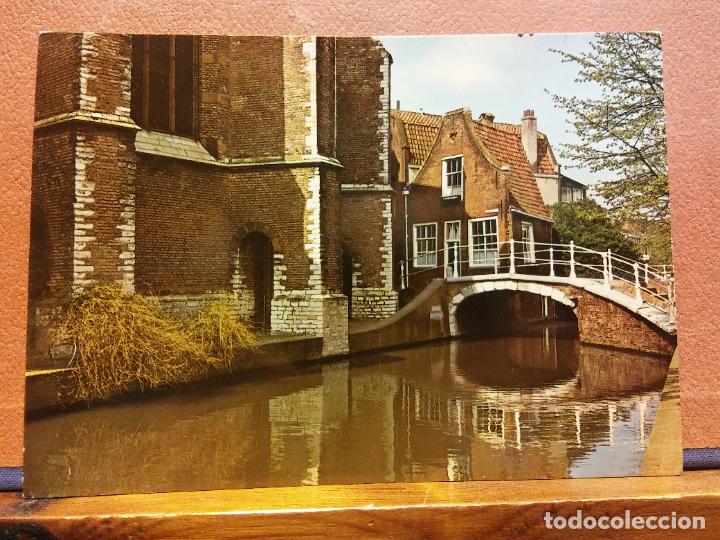 Cartes Postales: DELFT. KERKSTRAAT. BONITA POSTAL. CIRCULADA