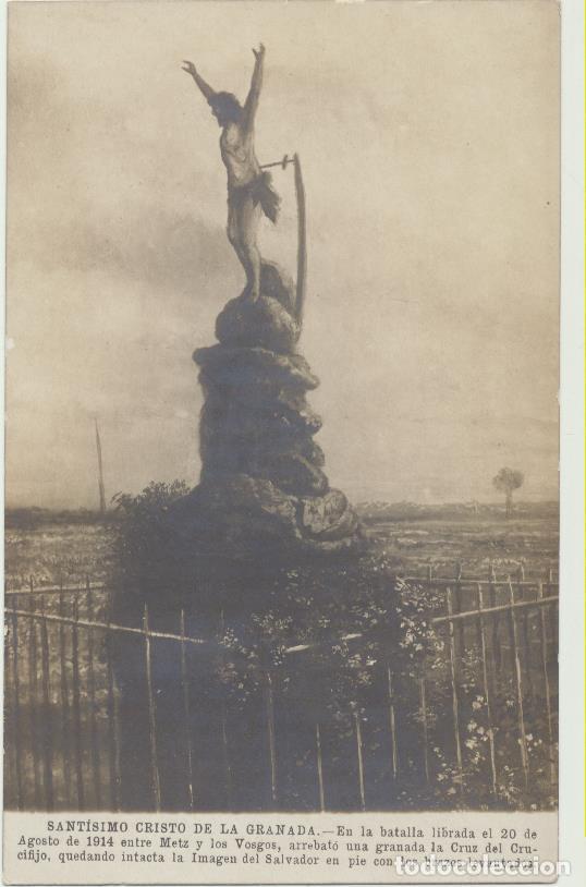 Postcards: Sant&iacute;simo Cristo de la Granada.- En la batalla librada el 20 de Agosto entre -