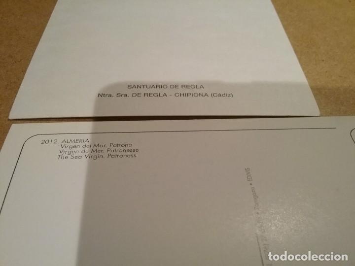 Postales: 4 postales Virgenes espa&ntilde;a (6-3) - Foto 2