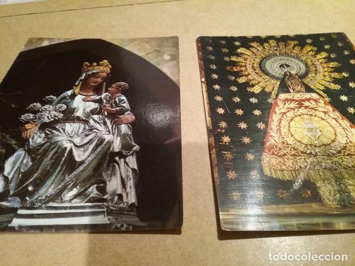 Postales: 4 postales Virgenes espa&ntilde;a (6-3) - Foto 3