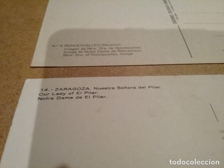 Postales: 4 postales Virgenes espa&ntilde;a (6-3) - Foto 4