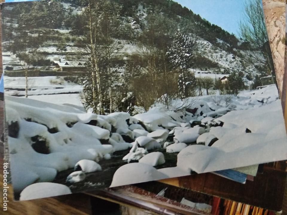 Cartes Postales: Postal n&ordm; 13 Valls d'Andorra. Arinsal. Paisatge nevat. Postal-1031