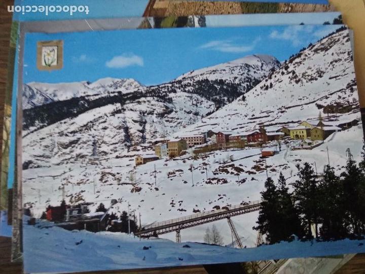 Postcards: Postal n&ordm; 249 Valls d'Andorra Soldeu. Vista general. Estaci&oacute;n Telesilla. Postal-1036