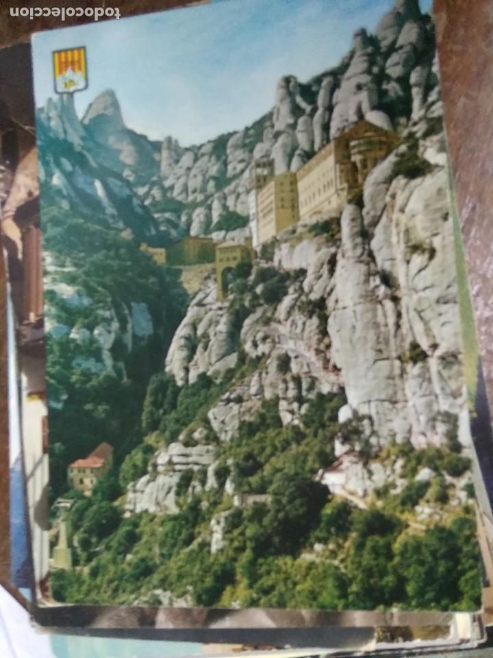 Postcards: Postal n&ordm; 141 Montserrat. El Monasterio y A&eacute;reo del Llobregat. Postal-A318