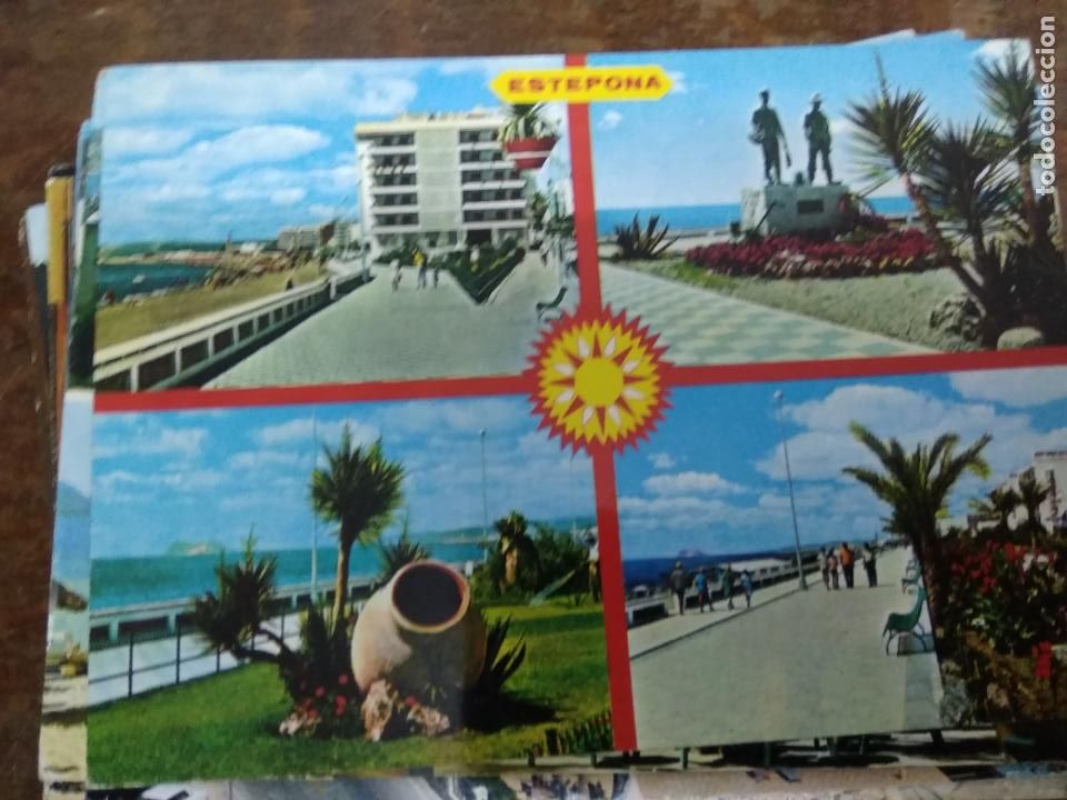 Postkarten: Postal n&ordm; 395 Estepona varios aspectos. Postal-A384