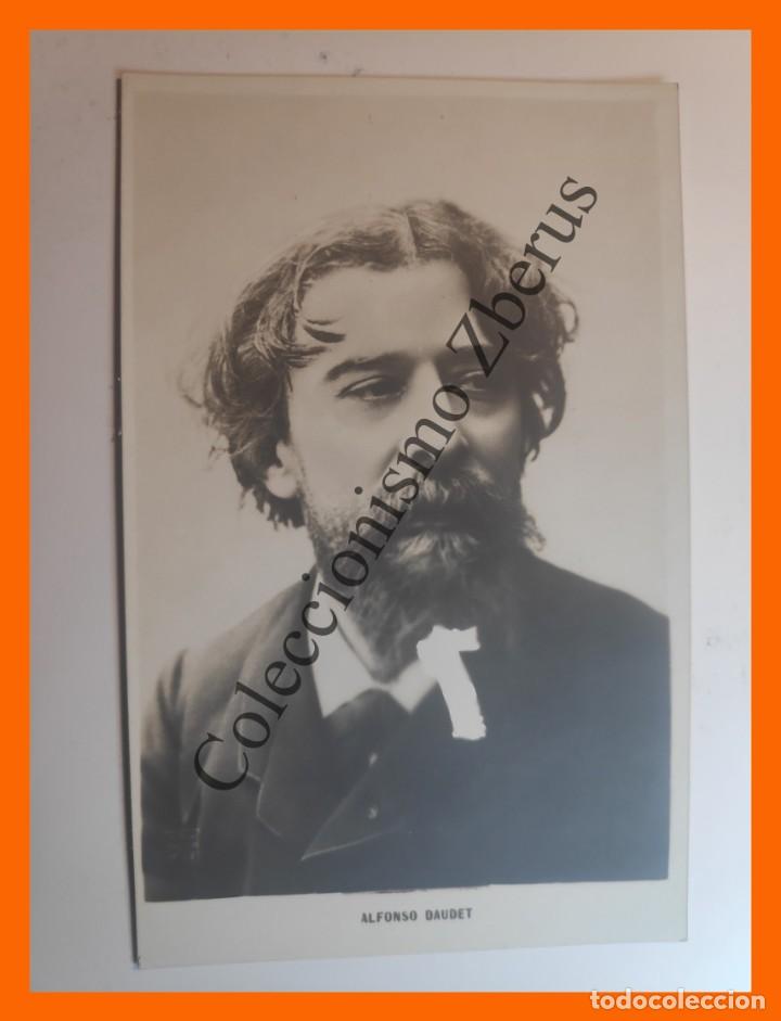 Postales: Tarjeta Postal de Personajes - Alfonso Daudet - Foto 1