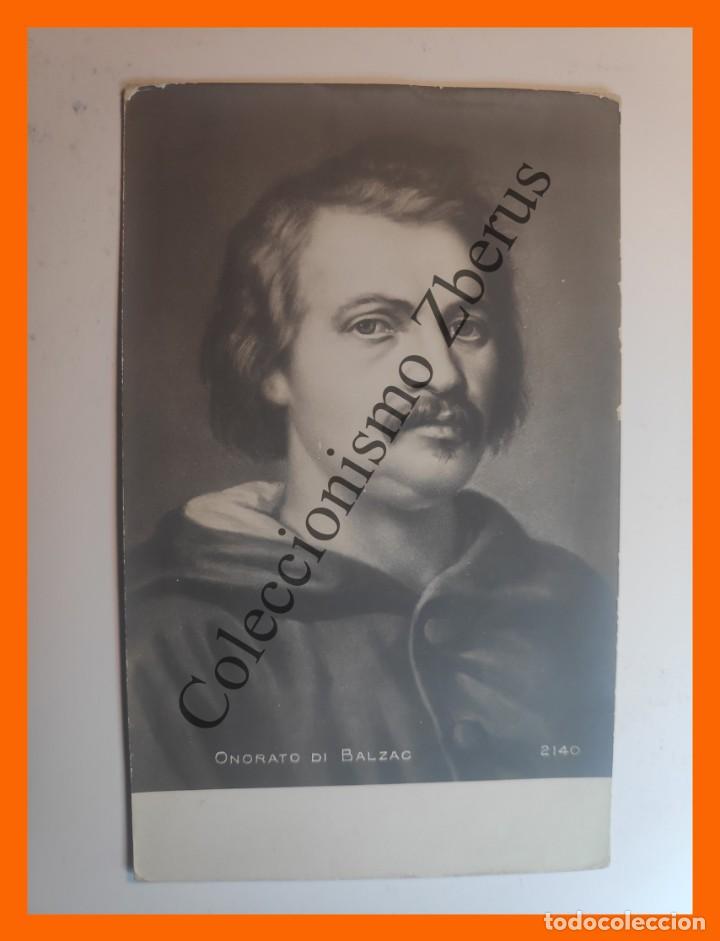Postales: Tarjeta Postal de Personajes - Onorato di Balzac