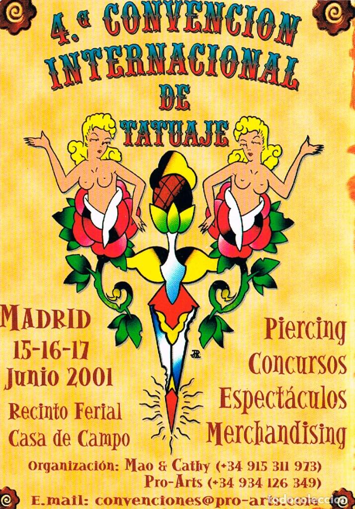 Postales: 4&ordf; CONVENCION INTERNACIONAL DE TATUAJE - Foto 1