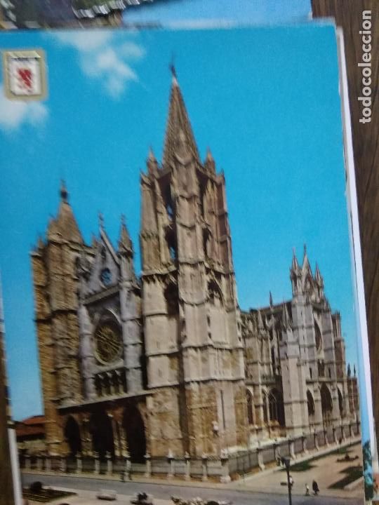 Postales: Postal n&ordm; 19 Le&oacute;n, Catedral. Postal-1656 - Foto 1